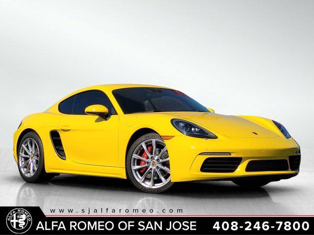 used 2018 Porsche 718 Cayman car, priced at $56,995