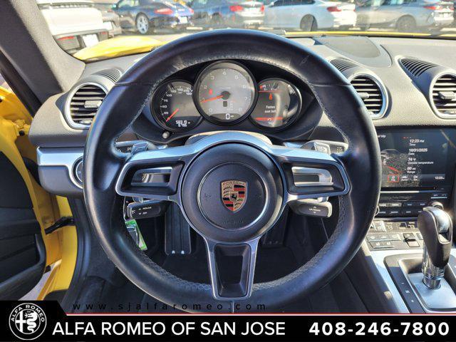 used 2018 Porsche 718 Cayman car, priced at $56,995