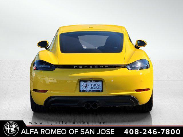 used 2018 Porsche 718 Cayman car, priced at $56,995