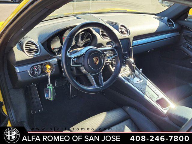 used 2018 Porsche 718 Cayman car, priced at $56,995