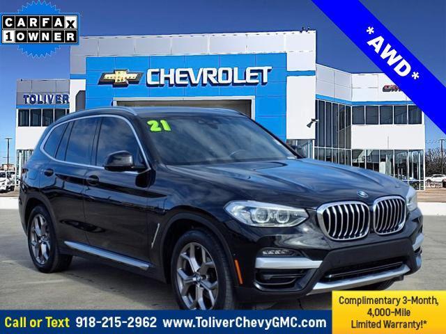 used 2021 BMW X3 car, priced at $28,513