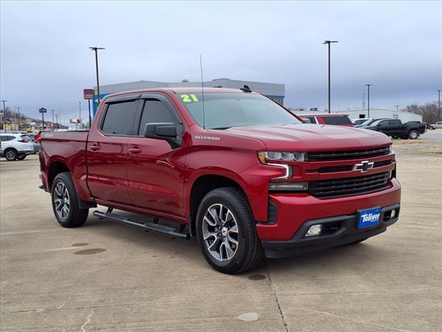 used 2021 Chevrolet Silverado 1500 car, priced at $36,155