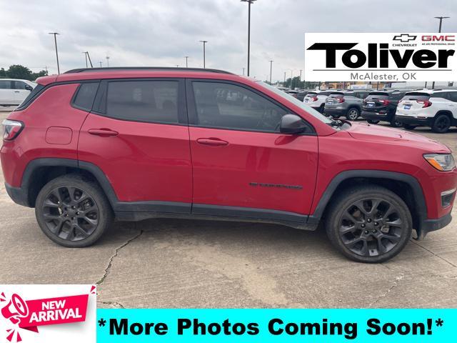 used 2021 Jeep Compass car, priced at $20,017
