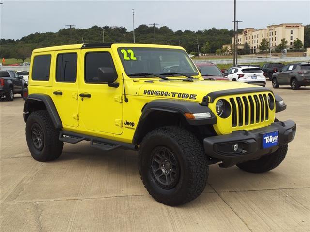 used 2022 Jeep Wrangler Unlimited car, priced at $39,971