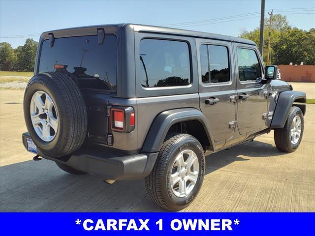 used 2020 Jeep Wrangler Unlimited car, priced at $22,532