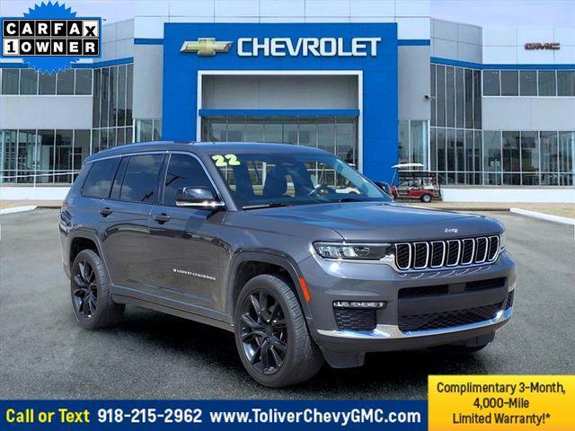 used 2022 Jeep Grand Cherokee L car, priced at $30,850