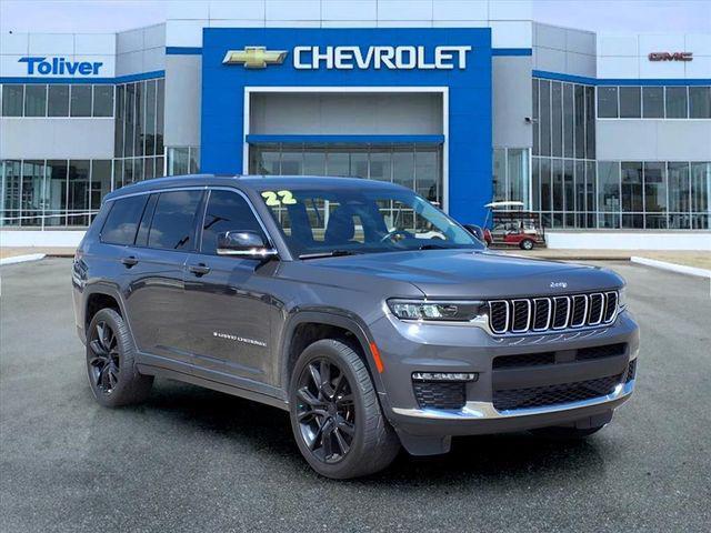 used 2022 Jeep Grand Cherokee L car, priced at $30,850