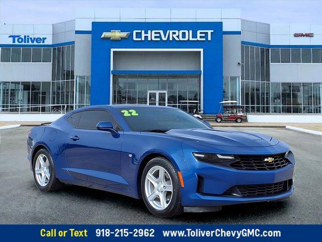 used 2022 Chevrolet Camaro car, priced at $27,190