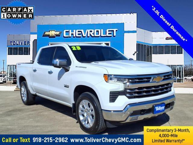 used 2023 Chevrolet Silverado 1500 car, priced at $49,560