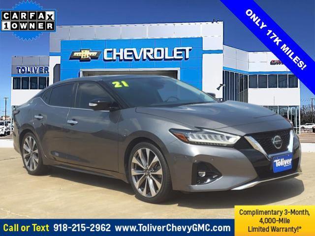 used 2021 Nissan Maxima car, priced at $26,910