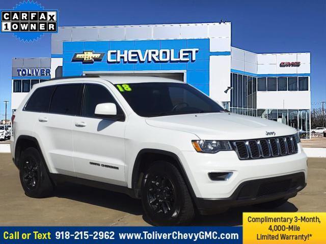 used 2018 Jeep Grand Cherokee car, priced at $15,461