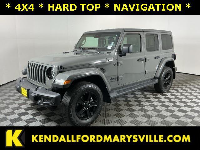 used 2021 Jeep Wrangler Unlimited car, priced at $37,971
