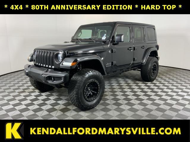 used 2021 Jeep Wrangler Unlimited car, priced at $34,971