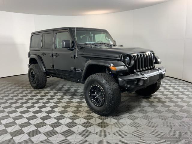 used 2021 Jeep Wrangler Unlimited car, priced at $34,971