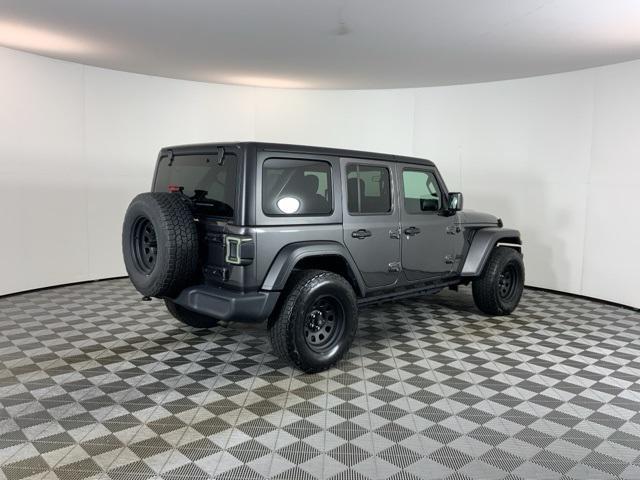 used 2022 Jeep Wrangler Unlimited car, priced at $29,971