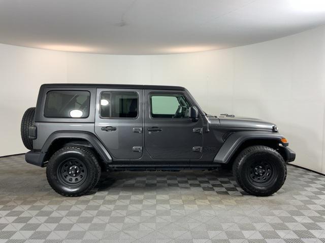 used 2022 Jeep Wrangler Unlimited car, priced at $29,971