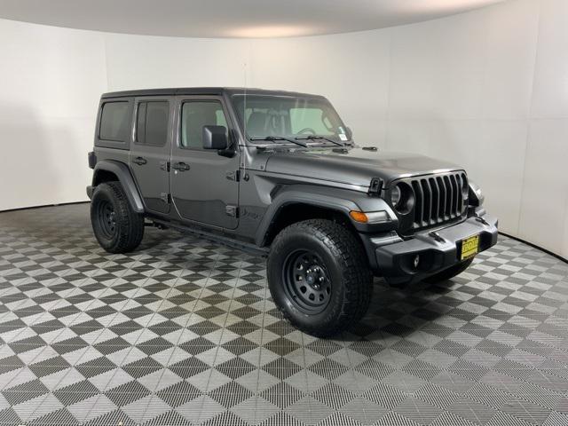 used 2022 Jeep Wrangler Unlimited car, priced at $29,971