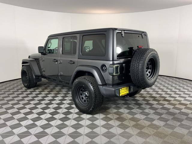 used 2022 Jeep Wrangler Unlimited car, priced at $29,971