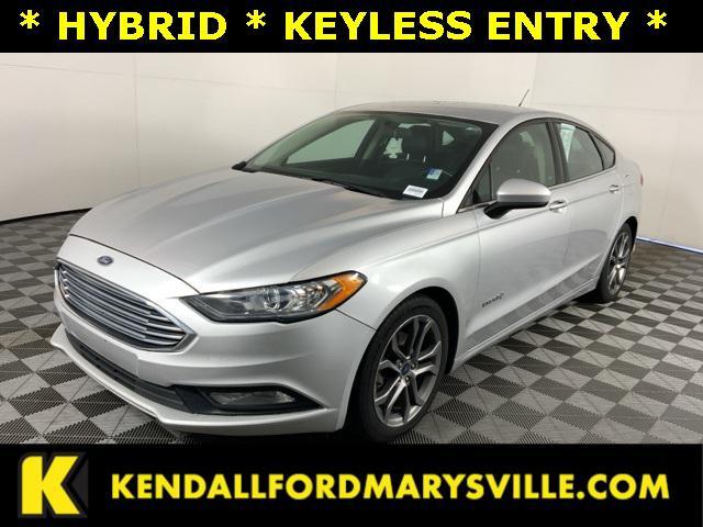 used 2017 Ford Fusion Hybrid car, priced at $12,971