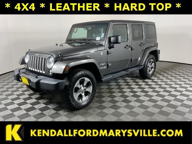 used 2018 Jeep Wrangler JK Unlimited car, priced at $18,971