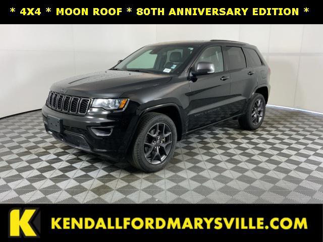 used 2021 Jeep Grand Cherokee car, priced at $34,971