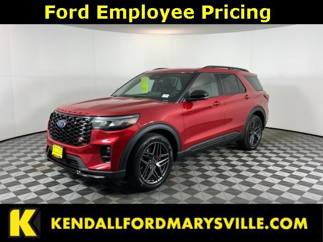 new 2025 Ford Explorer car, priced at $57,126