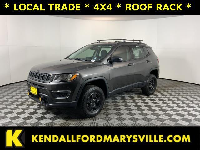 used 2018 Jeep Compass car, priced at $13,971