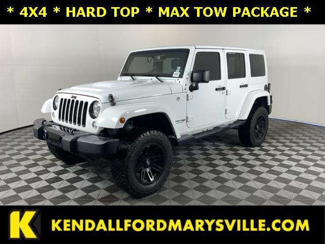 used 2018 Jeep Wrangler JK Unlimited car, priced at $23,971