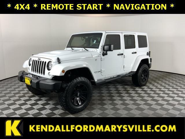 used 2018 Jeep Wrangler JK Unlimited car, priced at $23,971