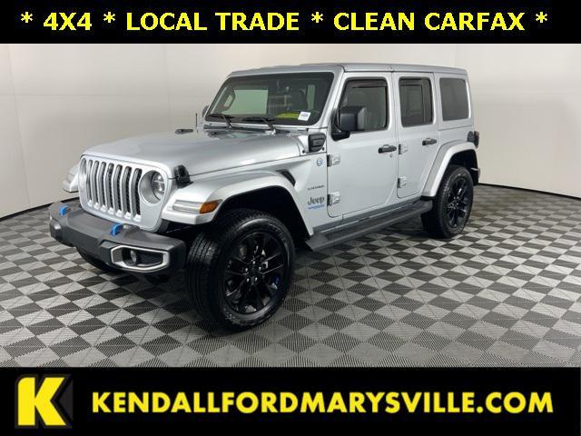 used 2022 Jeep Wrangler Unlimited 4xe car, priced at $32,971