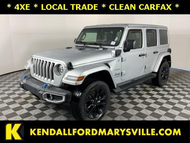 used 2022 Jeep Wrangler Unlimited 4xe car, priced at $33,971