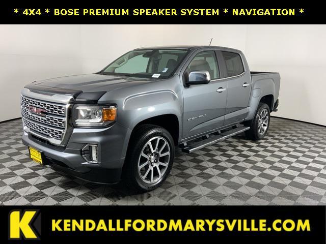 used 2021 GMC Canyon car, priced at $34,471