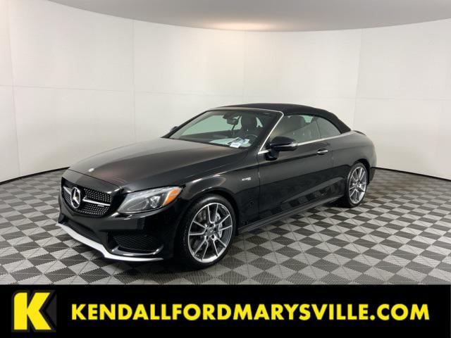 used 2017 Mercedes-Benz AMG C 43 car, priced at $32,971