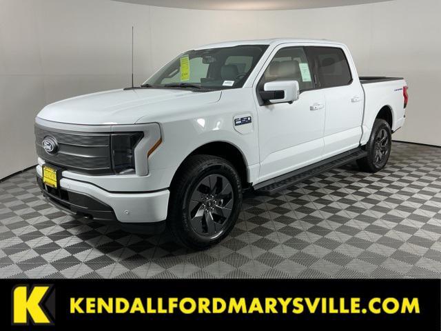 new 2025 Ford F-150 Lightning car, priced at $76,404
