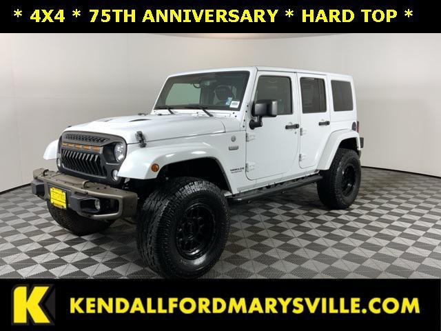 used 2016 Jeep Wrangler Unlimited car, priced at $21,971