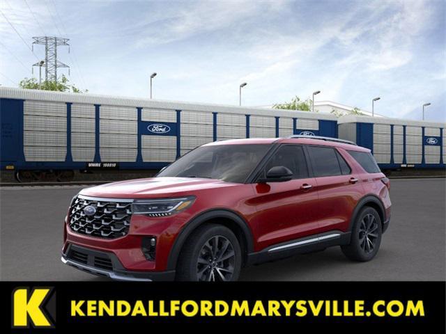 new 2025 Ford Explorer car, priced at $57,076