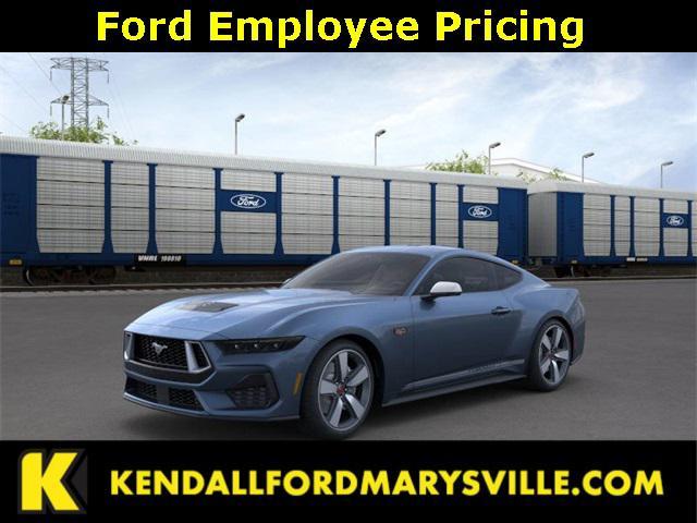 new 2025 Ford Mustang car, priced at $55,048