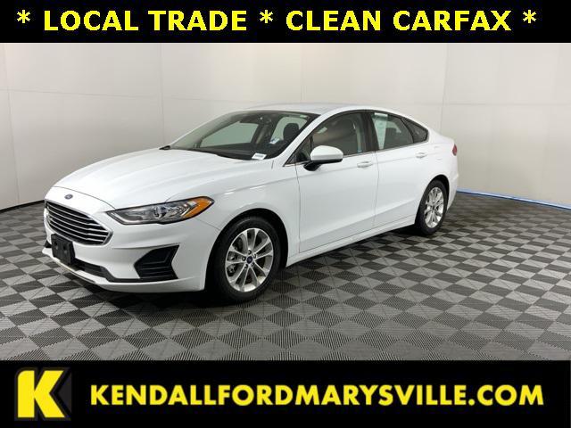 used 2019 Ford Fusion car, priced at $17,971