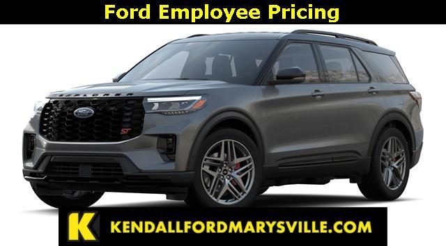 new 2025 Ford Explorer car, priced at $56,622