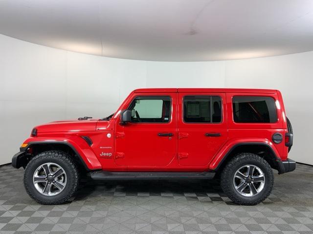 used 2021 Jeep Wrangler Unlimited car, priced at $29,471