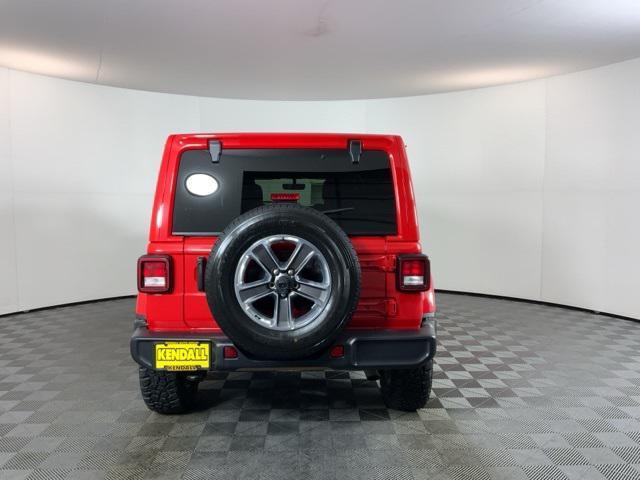 used 2021 Jeep Wrangler Unlimited car, priced at $29,471