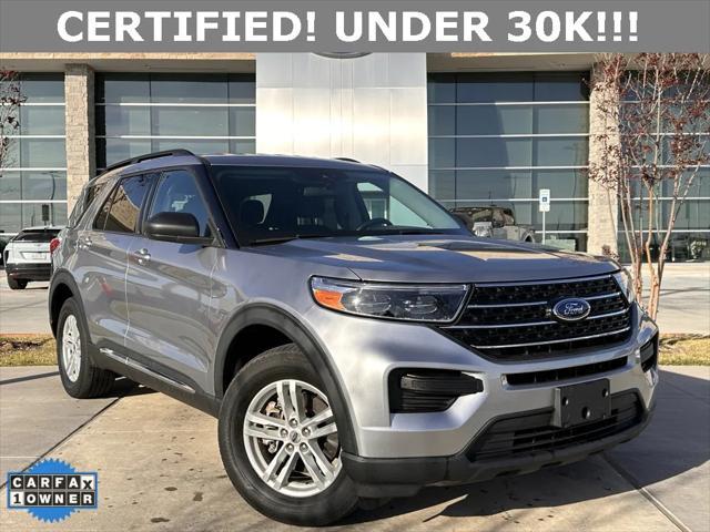 used 2021 Ford Explorer car, priced at $27,500