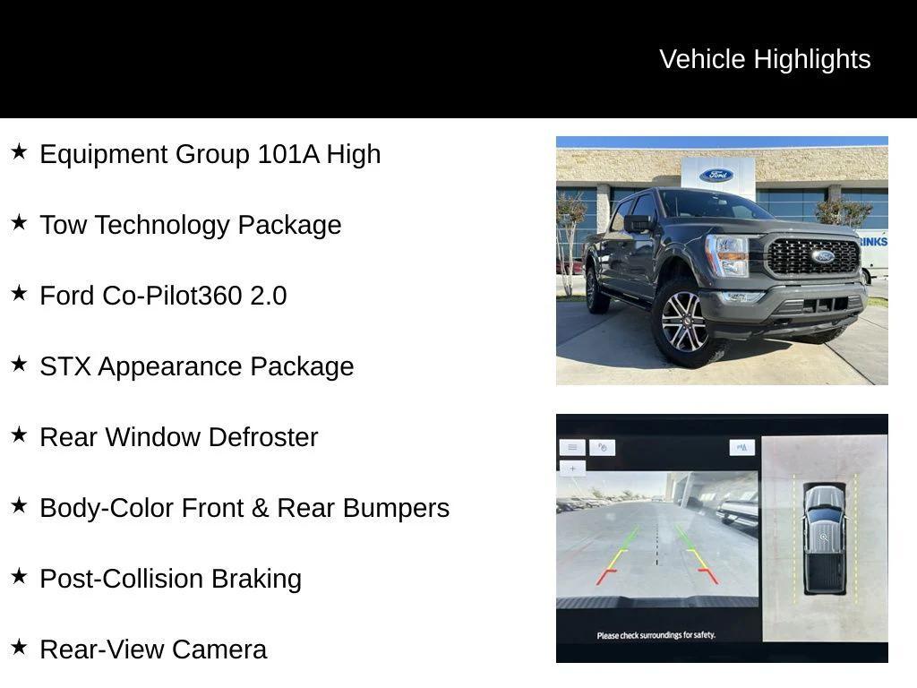 used 2021 Ford F-150 car, priced at $32,250