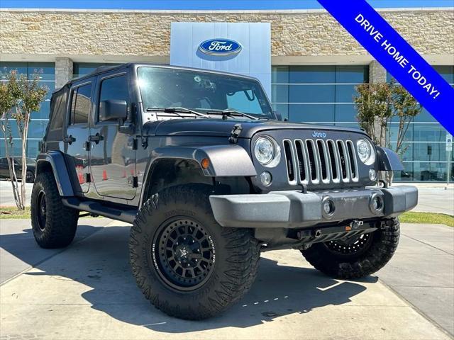 used 2018 Jeep Wrangler JK Unlimited car, priced at $26,500