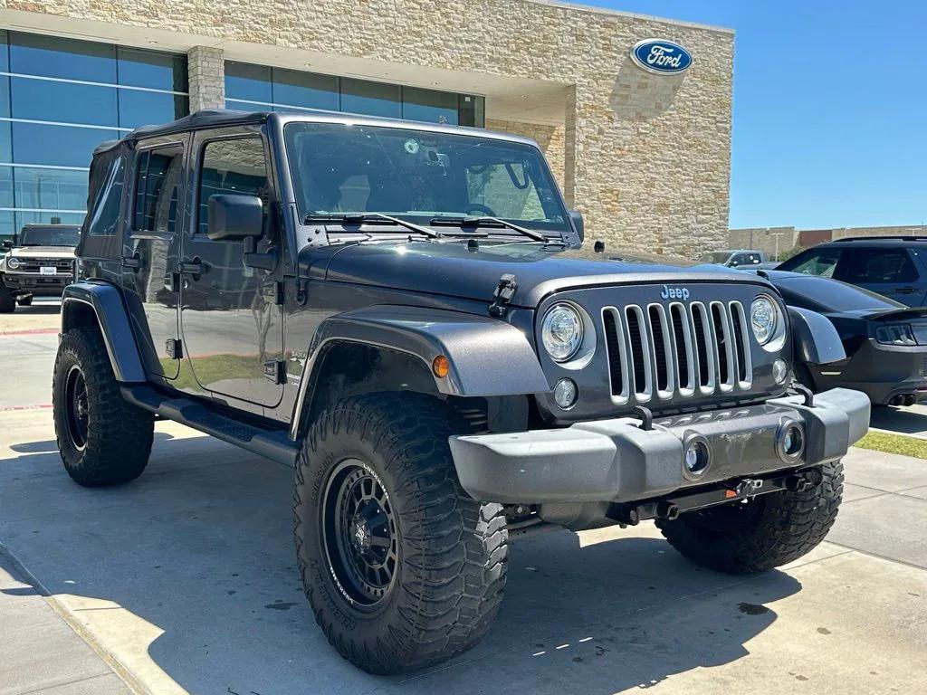 used 2018 Jeep Wrangler JK Unlimited car, priced at $26,500