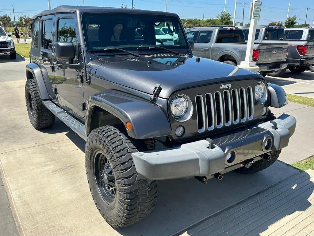 used 2018 Jeep Wrangler JK Unlimited car, priced at $26,500