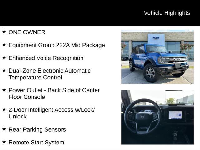 used 2022 Ford Bronco car, priced at $38,500