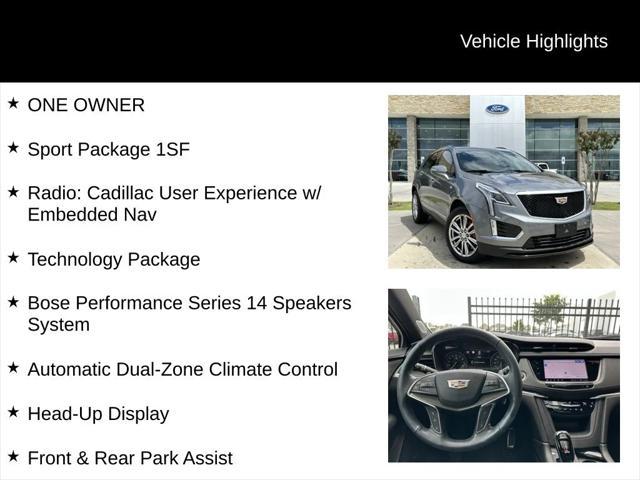 used 2022 Cadillac XT5 car, priced at $39,995