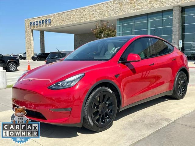 used 2020 Tesla Model Y car, priced at $27,750