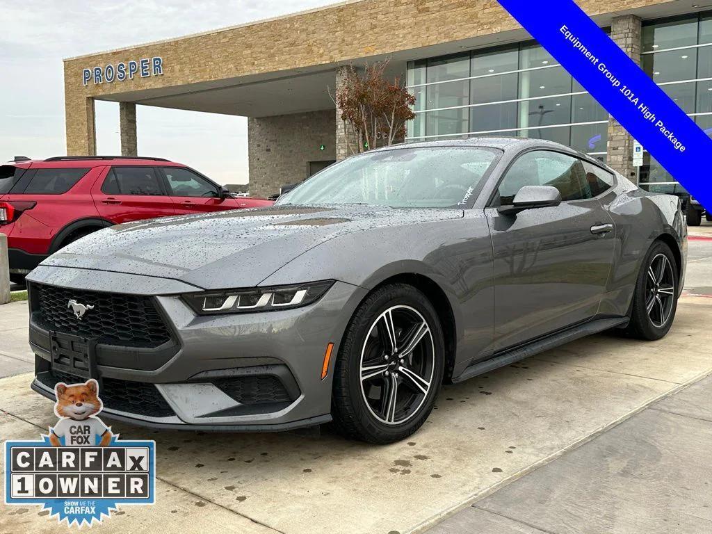 used 2024 Ford Mustang car, priced at $24,496